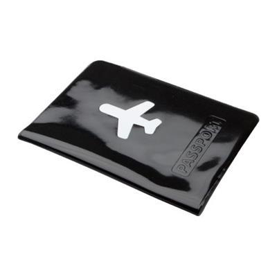 Etui pour passeport en PVC Klimba Noir
