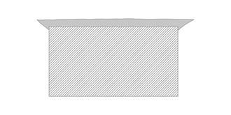 Foulard élégante en polyester Gesya - Marquage Recto