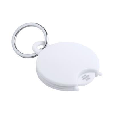 Porte-clés jeton antibactérien en plastique Porto