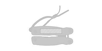 Pince multifonctions en acier inoxydable Golnax - Impression sur poignée