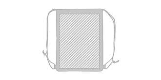 Sac isotherme pratique en aluminium Gyrea - Marquage Recto