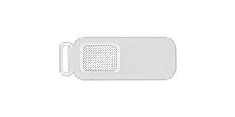 Clé USB en plastique Lyco - Marquage Recto