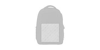 Sac à dos imperméable en polyester Hyrae - Marquage Recto