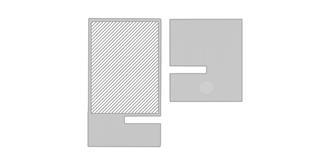 Support pour téléphone en bambou Gibba - Impression avant en haut