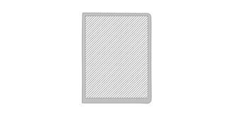 Conférencier de format A4 avec bloc-notes Hytar - Marquage Recto