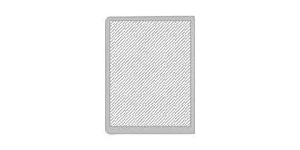 Conférencier de format A4 avec bloc-notes Hytar - Marquage Verso