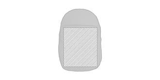 Sac à dos avec en polyester au design urbain Kikou - Marquage Recto