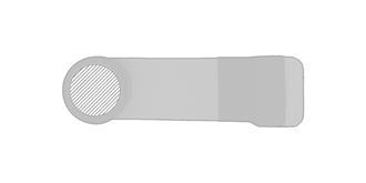 Support téléphone portable pour voiture Vruas - Marquage Recto