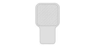 Clé USB LED Lysandi - Marquage Verso