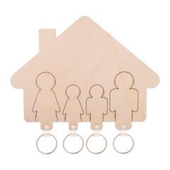 OBG.PUB - Plus porte-clés mural en forme de maison Hormie Plus porte-clés mural en forme de maison Hormie