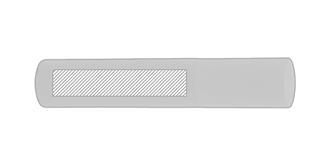 Flacon de parfum de voyage en bambou Fragran - Marquage Recto