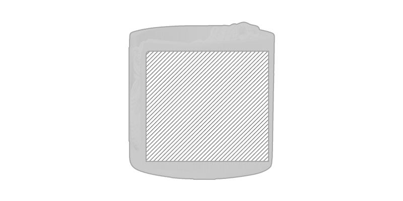 OBG.PUB - Coton cosmétique nettoyant visage en coton Kiaim - Impression Droite Coton cosmétique nettoyant visage en coton Kiaim - Impression Droite