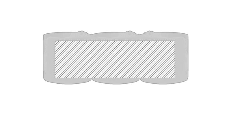 OBG.PUB - Coton cosmétique nettoyant visage en coton Kiaim - Marquage Recto Coton cosmétique nettoyant visage en coton Kiaim - Marquage Recto