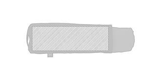 Couverture polaire en RPET avec étui Kaylor - Marquage Recto