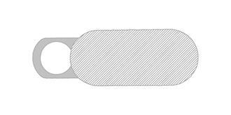 Cache-webcam en bois XooCam - Impression Droite