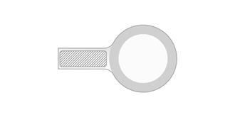 Clé USB en métal Digi - Marquage Verso