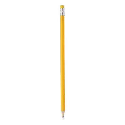 Crayon de bois blanc, crayon pour étiquette bois à surface noire.