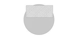 Fly frisbee en plastique design brillant Smoother - Impression Haut