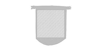 Sac étanche en polyester Tinsula - Marquage Recto