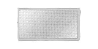 Serviette absorbante en PET recyclé Kidu - Marquage Verso