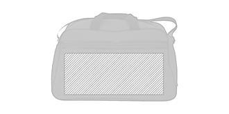 Sac de sport robuste en PET recyclé Khuma - Impression Poche