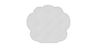 Éventail en arbre avec poignée en bambou Bambi - Marquage Verso