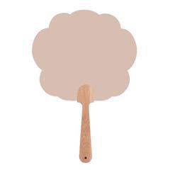 OBG PUB - Éventail en arbre avec poignée en bambou Bambi