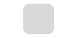 Éventail carré avec poignée en bambou Bomba - Marquage Verso