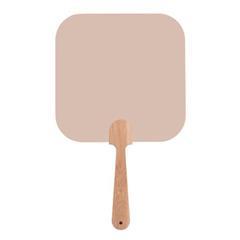 OBG PUB - Éventail carré avec poignée en bambou Bomba