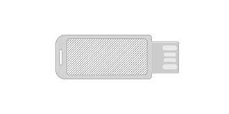 Clé USB LED Stift - Marquage Recto