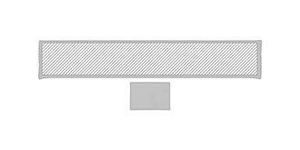 Echarpe élégante hommes en polyester Gyraz - Marquage Recto