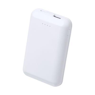 Batterie de secours en plastique de 5000mAh Karyme Blanc