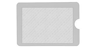 Porte de cartes de crédit en aluminium Beram - Marquage Verso