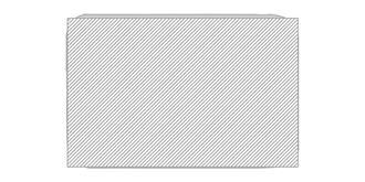 Tapis de bain en non tissé rectangulaire Bensy - Marquage Recto