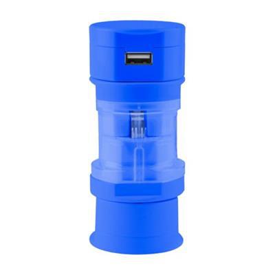 Adaptateur universel de voyage en plastique Xyar Bleu