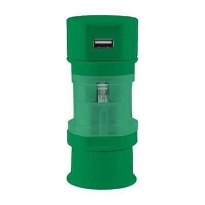 Adaptateur universel de voyage en plastique Xyar Vert