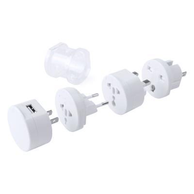 Adaptateur universel de voyage en plastique Xyar