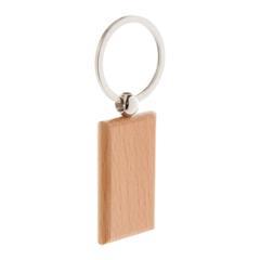 OBG.PUB - Porte-clés en bois de forme rectangulaire Serbis Porte-clés en bois de forme rectangulaire Serbis