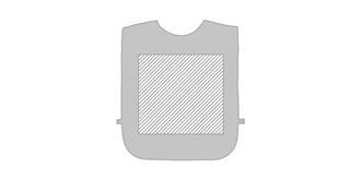 Chasuble de sport en non-tissé pour adulte Camba - Marquage Recto