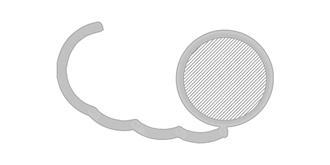 Accroche-sac magnétique résistant en métal Razye - Marquage Recto