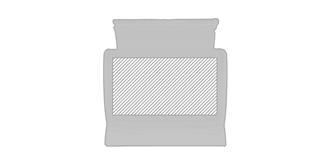 Support pour téléphone portable en plastique Barry - Marquage Recto