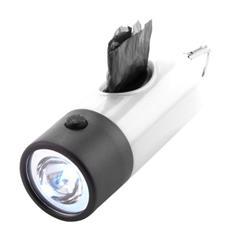 OBG.PUB - Lampe avec distributeurs de sacs pour chien Mboar Lampe avec distributeurs de sacs pour chien Mboar