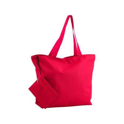 Sac de plage en polyester 600D Monks Rouge
