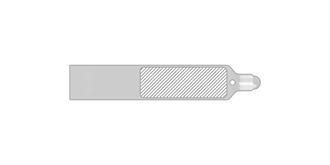 Clé USB LED embout stylet tactile Stylus - Marquage Recto