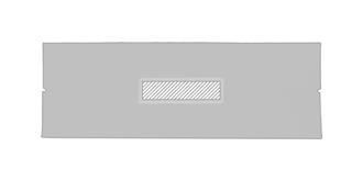 Stylo à bille et roller en aluminium Simris - Marquage sur la boîte