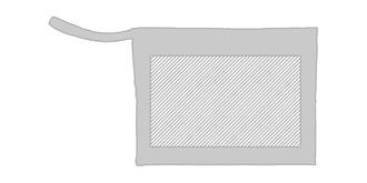 Veste de sécurité fluo en polyester Visibo - Impression Poche