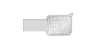 Clé USB LED clef de voiture Reka - Marquage Recto