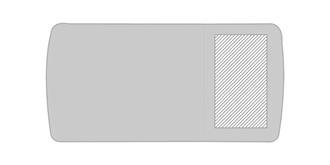 Boite à pilules en plastique Aspirt - Impression Droite