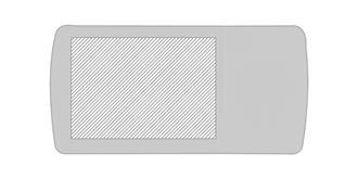 Boite à pilules en plastique Aspirt - Impression Gauche