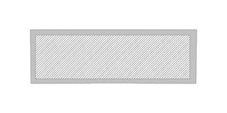 Boîte pour stylo en carton noir Duras - Impression Bas